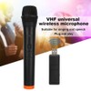 Tangxi VHF Microphone, Universal Handheld Karaoke Mic Speaker, Over 110