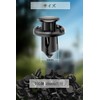 YFFSFDC Rivet Clips Fasteners 100pcs 10mm Hole Diameter Rivet Automotive