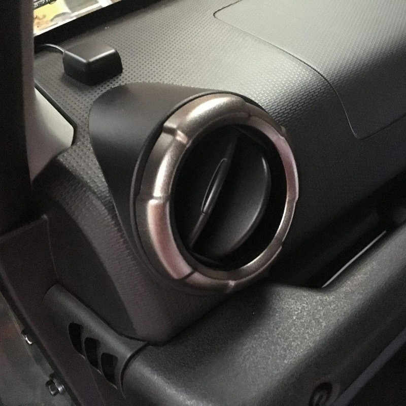 Aor-jb64 Aor-jb64 Jimny Sierra Air Conditioning Plated Ring Garnish JB64W