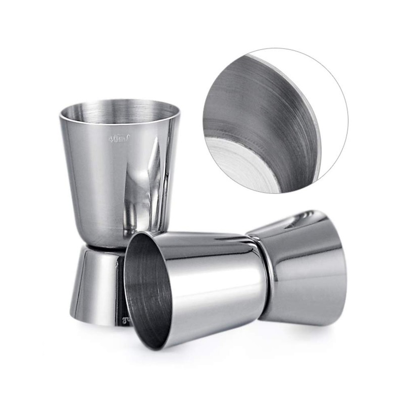 Jigger Spirit Measure by T&F | 20ml/30ml Measuring Cup, Stainless