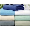 Tex Trend 100% Cotton Waffle Weave Queen Size Blanket -