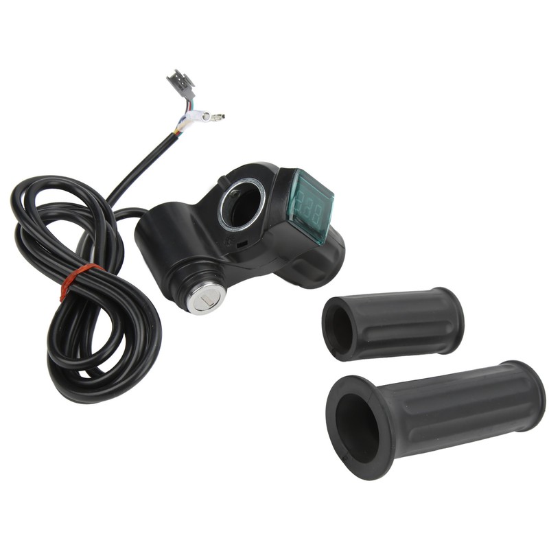 Electric Bike Twist Throttle Grip Set Universal Speed Governer with
