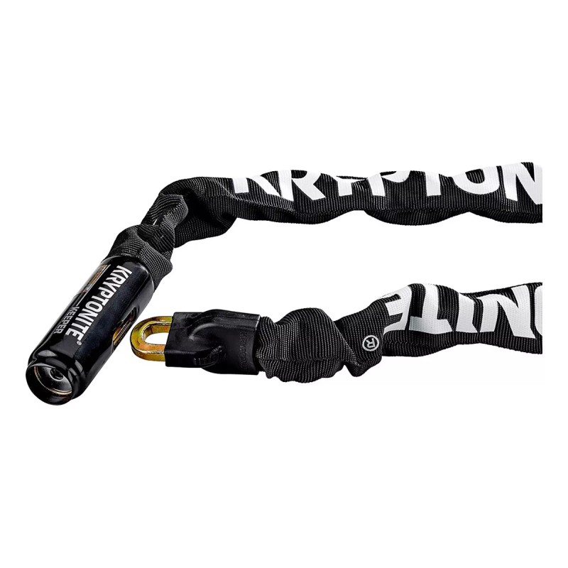 Kryptonite Cadena De Acero Con Cubierta 1.2 Metros Color Negro