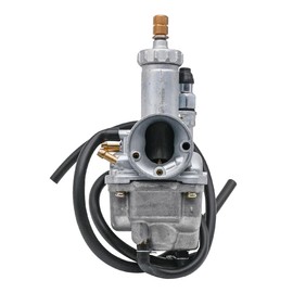 KLF250 KLF220 Carburetor Fits for Kawasaki Bayou 250 KLF250A 2003-2011, Kawasaki Bayou 220 KLF220A 1988-2002 ATV with Air Filter & Fuel Gas Petcock Valve