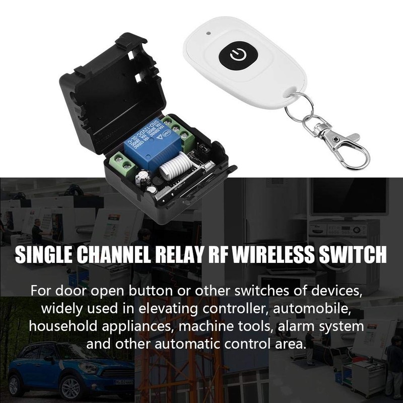 Relay,DC 12V 315/MHz Automatic Single Channel Relay Module RF Receiver