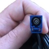 Bestycar FAKRA C - Antena de navegación GPS de ángulo