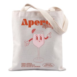 TIIMG Aperol Spritz Gift Aperol Gift Aperol Spritz Era Gift Italian Summer Spritz Cocktail Gift Cocktail Tote Bag (Aperol Spritz2 us)