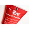 Rust Fire Blanket Emergency Equipment 100 x 100 cm Immediate