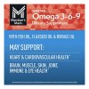 Omega 3-6-9 Salud Cardiovascular (325) Cápsulas Americano Sabor Sin sabor