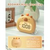 WANIDEA Capybara Alarm Clock, Digital Alarm Clock for Kids, Cute