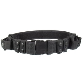 UTG Heavy Duty Elite Law Enforcement Pistol Belt, Black