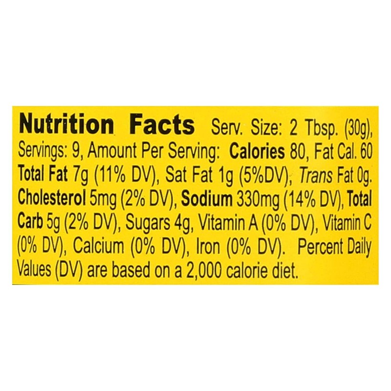 TARTAR SAUCE,TRADITIONAL