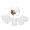 WHAMVOX 5pcs Transparent Pool Chalk Holder Lightweight Case for Billiards
