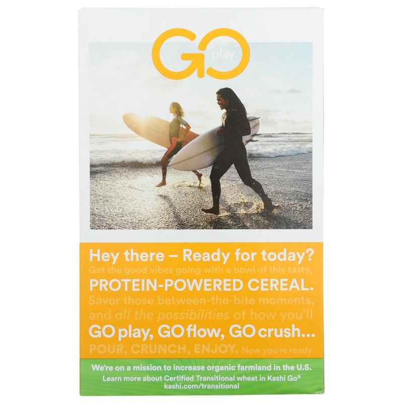 Kashi - Go Lean Crunch Cereal, Honey Almond Flax, 14