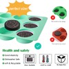 Actvty Round Chocolate Cookie Molds, 3 Pieces 12-Cavity Cylinder Chocolate