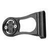 Bicycle Odometer Comupter Aluminium Alloy Extension Mount for Garmin (Black)