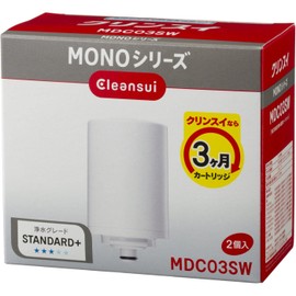 クリンスイ 浄水器 蛇口直結型 MONOシリーズ 交換カートリッジ 2個入り MDC03SW