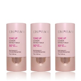 Enprani Tone Up Sun Multi Balm 18g x 3 / 엔프라니 톤업 선 멀티밤 18g x3개