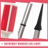 Solar Driveway Marker Lights 30.31 in Metal Stake Solar Powered