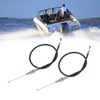 2PCS Throttle Shift Cable 61N 26311 00 Stainless Steel Boat
