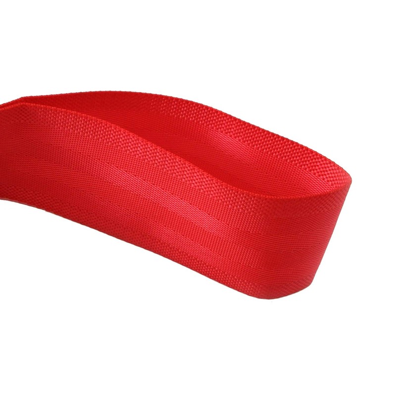 iJDMTOY (1) Red High Aesthetic Racing Tow Hook Strap Set