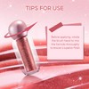 FelinWel Super Sparkly Lip Gloss, Shining and Nourishing, Fresh Texture,
