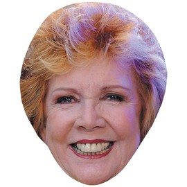 Cilla Black (Lipstick) Celebrity Mask, Flat Card Face, Fancy Dress Mask