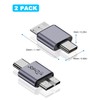 Duttek 10Gbps USB C to Micro B Cable Adapter, Micro