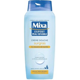 Mixa Expert Shower Cream for Sensitive Skin with Shea Butter