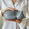 Comemori Sleeping Cat Urn for Animal Ash, Grey