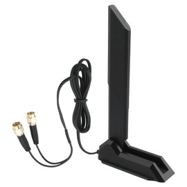 Wifi Antenna PC Wifi 6E Tri-Band 2.4GHz 5.8GHz 6GHz WiFi 6 Antenna Aerial for ASUS ROG Strix Gaming Motherboard 6E Router Range Extender Booster Supaerial Computers Gaming Magnetic Base