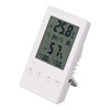 Humidity and Temperature Monitor Multifunctional Digital Hygrometer Thermometer with Probe