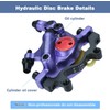 Mgoodoo MTB Hydraulic Disc Brake Set, Bicycle Disc Brake Sets