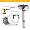 2 Pieces Wood Drill, 40mm Forstner Drill Bits Steel Boring