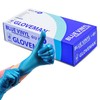 K-MART Gloveman Blue Vinyl Disposable Gloves (Box of 100) (Medium)
