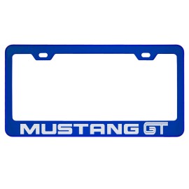 MVP Blue License Plate Frame for Mustang GT