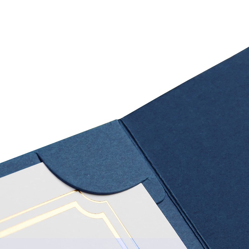 Certificate Folder A4 Certificate Folder with 5 Sleeves Certificate Holder