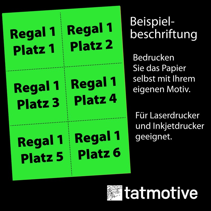 Letter Writing Paper Set Neon Green