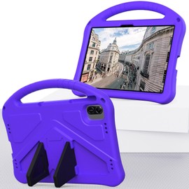 EabHulie Case for Tecno MegaPad 11 11-inch, Kids Friendly Durable Lightweight Handle Stand Shockproof Protective Cover Purple
