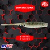 NetBait HexTek Supercharged with BAITFUEL 3'' EKO Shad - Real