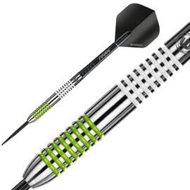 WINMAU Ton Machine 27g Tungsten Darts with Prism Flights and Shafts (Stems)