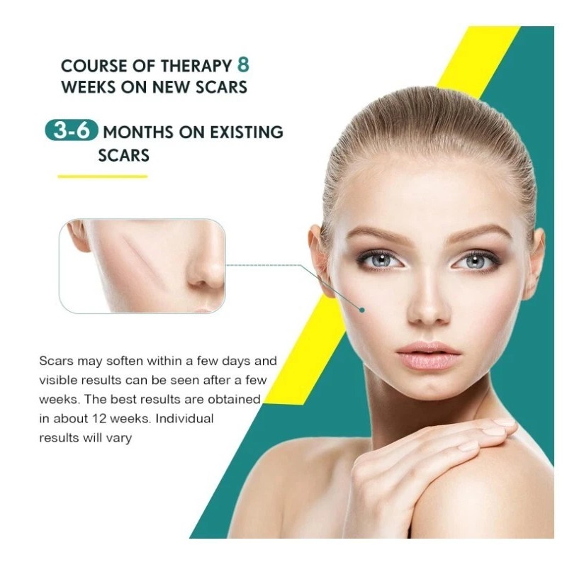 Pumkot Silicone Scar Tape Roll 1.6"x120" Surgical Scars Keloid Burn