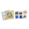 MIYUKI Beads Kit Super Duo Beads Accessories Kit Blue Shell