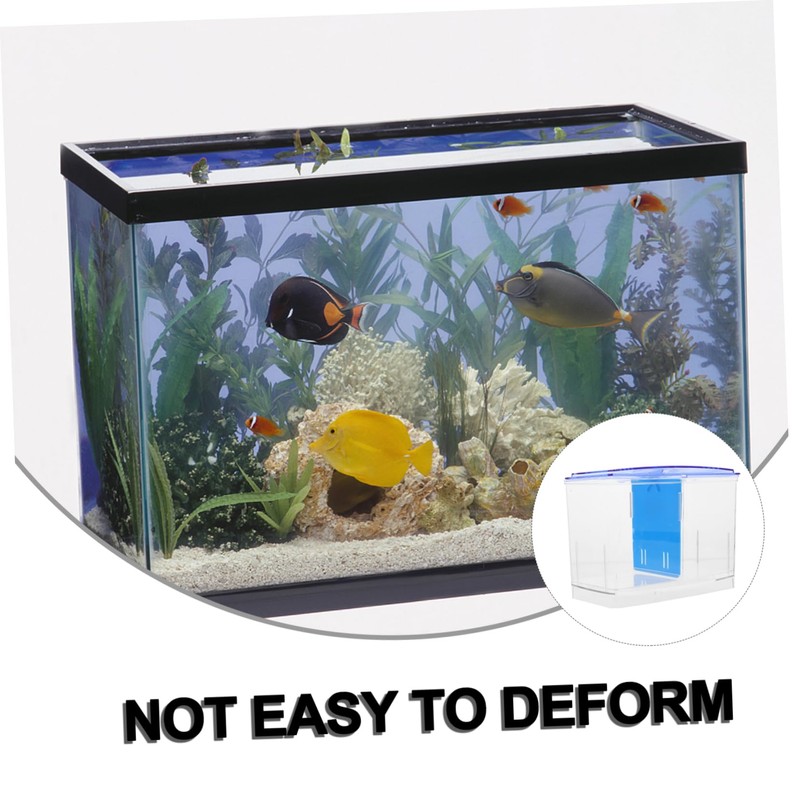 GRIRIW Aquarium Isolation Box Fish Tank Separator Breeding Box for