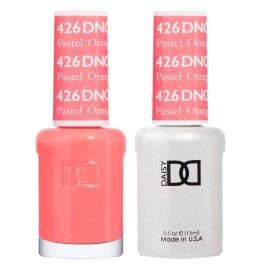 DND Nail Polish Gel & Matching Lacquer Set Duo 426 Pastel Orange