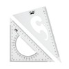 Mr. Pen- Triangle Ruler, 2 Pack, 17&11, 30/60 & 45/90,