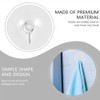 Kichvoe 8pcs Vacuum Suction Cup Hook Suction Cups Clothes Hanger