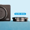 JJC Auto Open and Close Lens Cap Cover for Ricoh