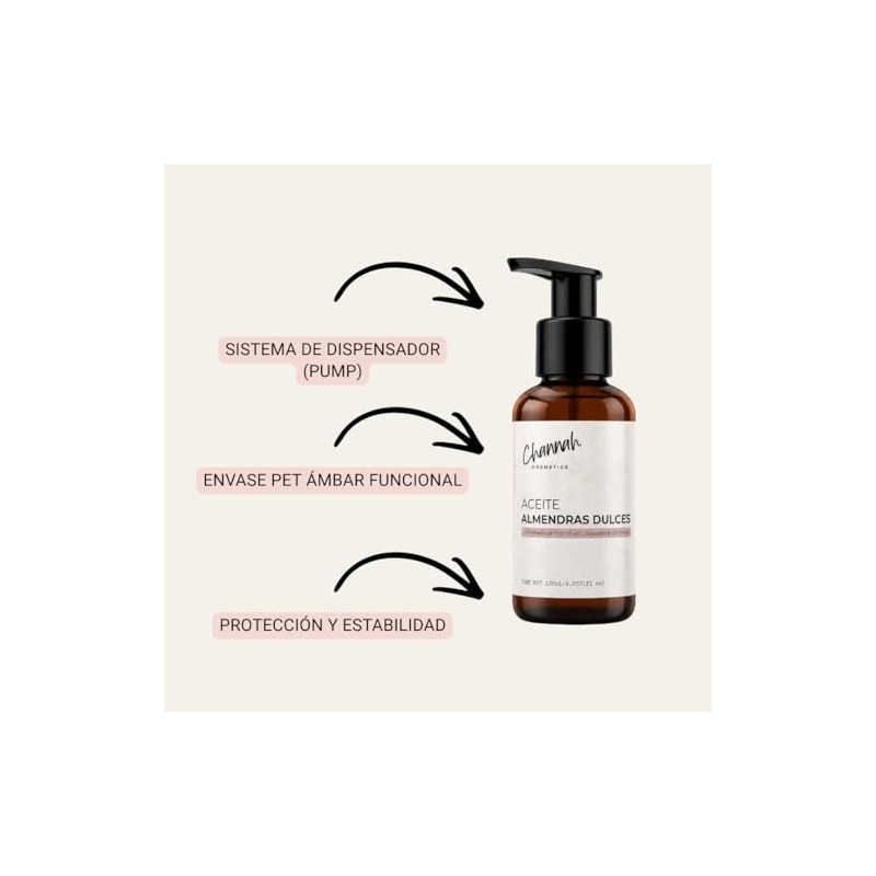 Aceite de Almendras Dulces 120 ml Sweet Almond Oil for