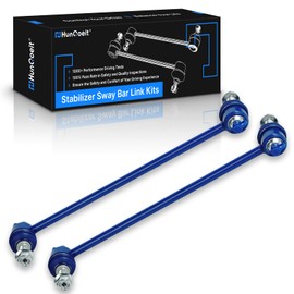 Hunqoeit K750519 2Pcs Front Sway Bar End Links for Buick Allure Regal LaCrosse Verano 10-17/ for Chevy Cruze Volt Cruze Limited Malibu Orlando 10-16/ for Pontiac G6 10/ for Saab 10-11 9-5